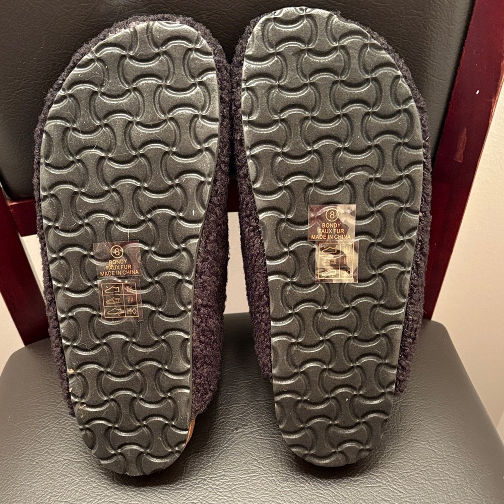 New Nicole‎ Miller Bondy Cozy Black Women's Slippers - Picture 5 of 5